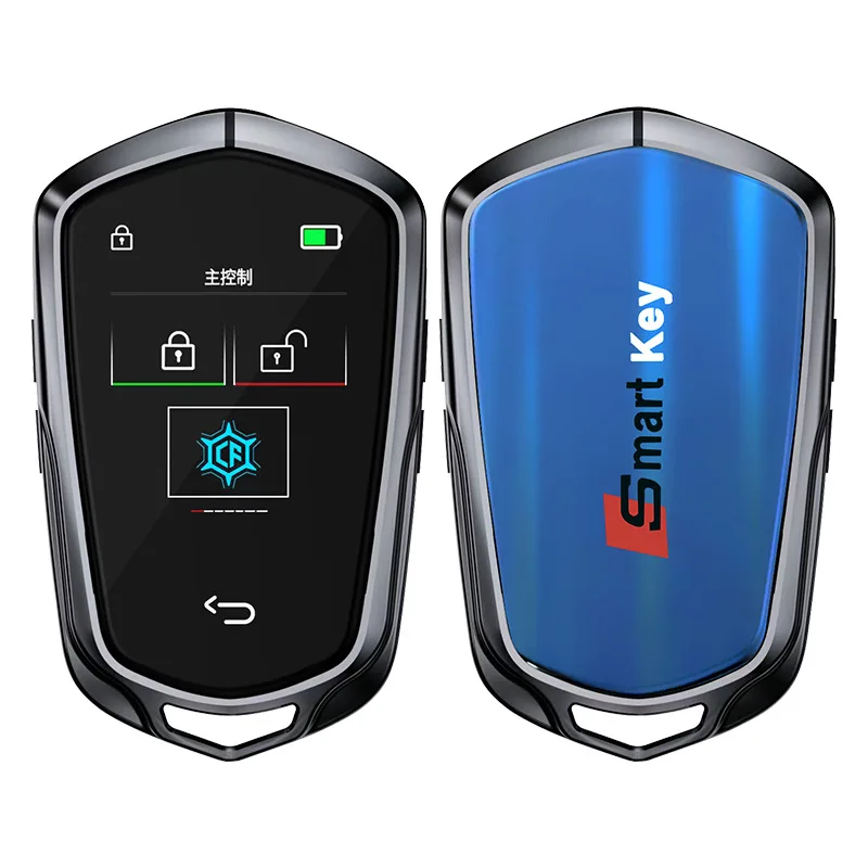 Universal Russian/Korean CF858/CF858FM Smart Remote Key LCD Screen For BMW/Ford/Mazda/Toyota/Honda/KIA Keyless Comfort Entry