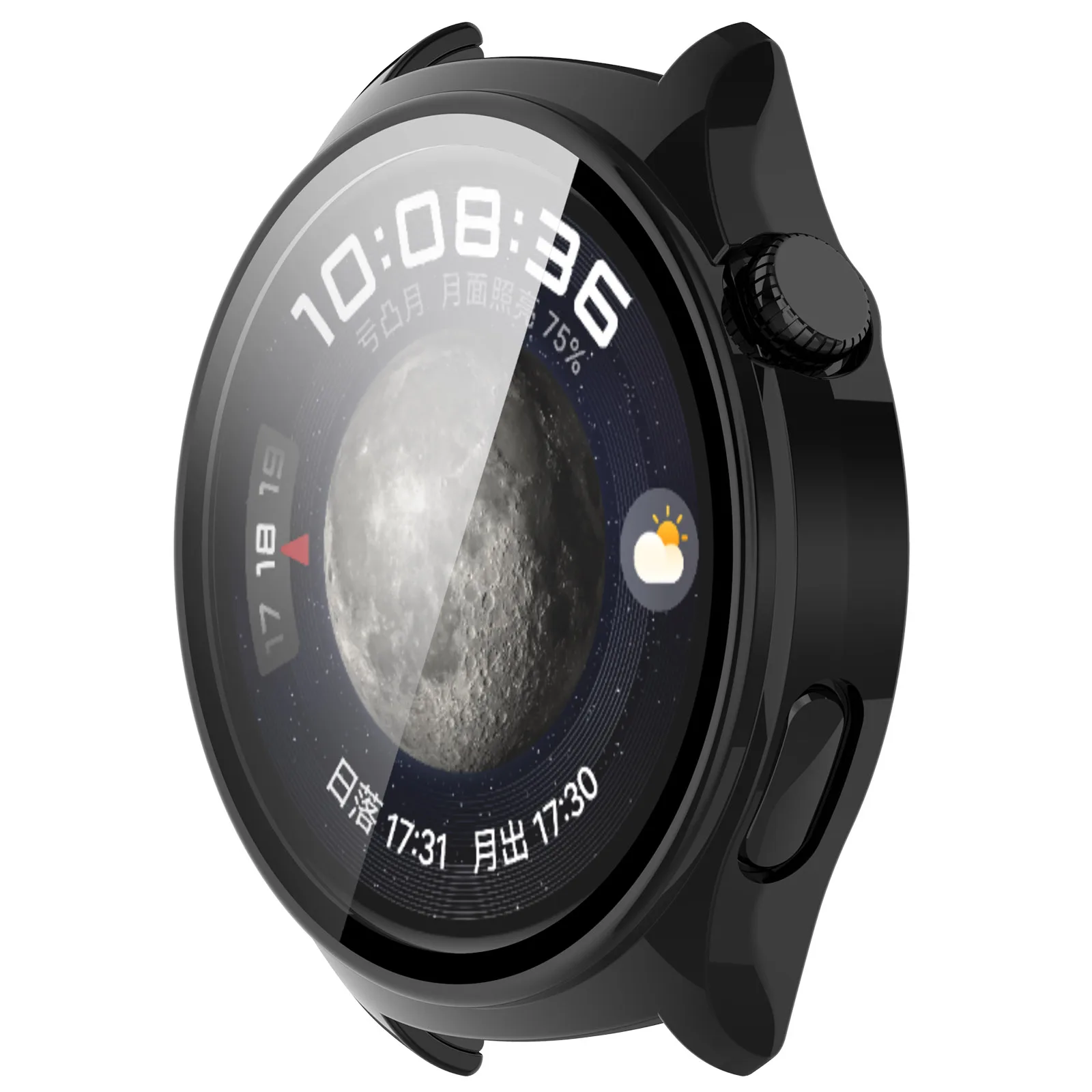 PC Protective Cover+Glass For Huawei Watch 4 Full Screen Protector Case Film For Huawei Watch 4 Watch Protection Case