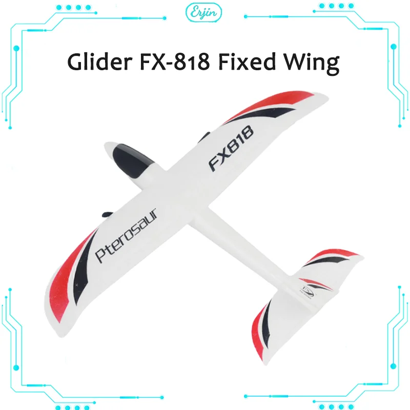 Remote Control Glider Fx-818 Foam Epp Fixed Wing Remote Control Aircraft Aircraft Model Toy Glider