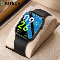 IUTECH Y7 Men Women Smart Watch 1.85 inch Bluetooth Call Smartwatch Waterproof Swimming Health Monitoring Watches Smarthwhatch