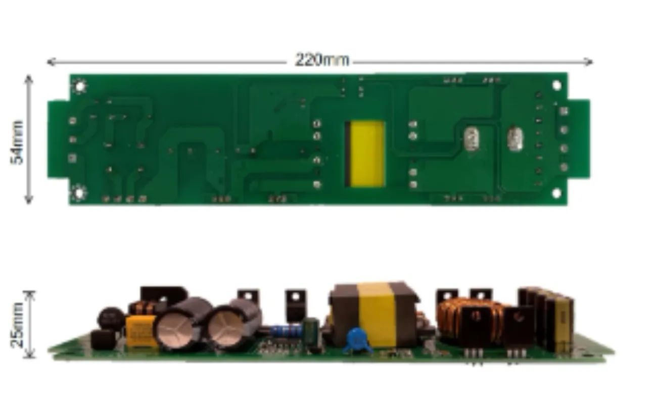 Suitable for EG12523 dual-tube forward/flyback power solution 24v400W-LED power solution board