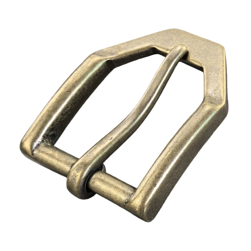 40MM 1PS Retro Brass Belt Buckle DIY Leather Crafts Accessory for 38-39mm Men Belt  Waistband Head Belt Buckles For Man BK0006