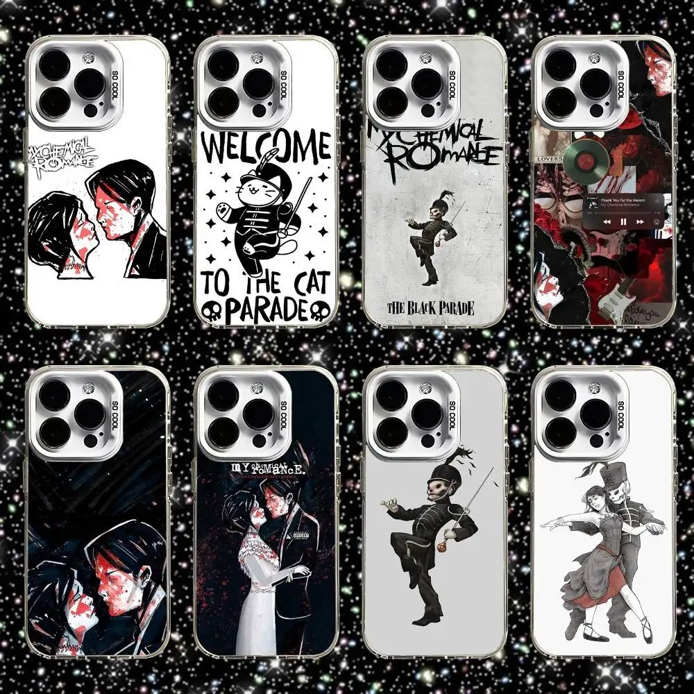 

My C-Chemical R-Comance Phone Case For iPhone 16,15,14,13,12,11,Pro,XS,Max,Plus,Mini,SE White Candy Matte Shockproof Cover