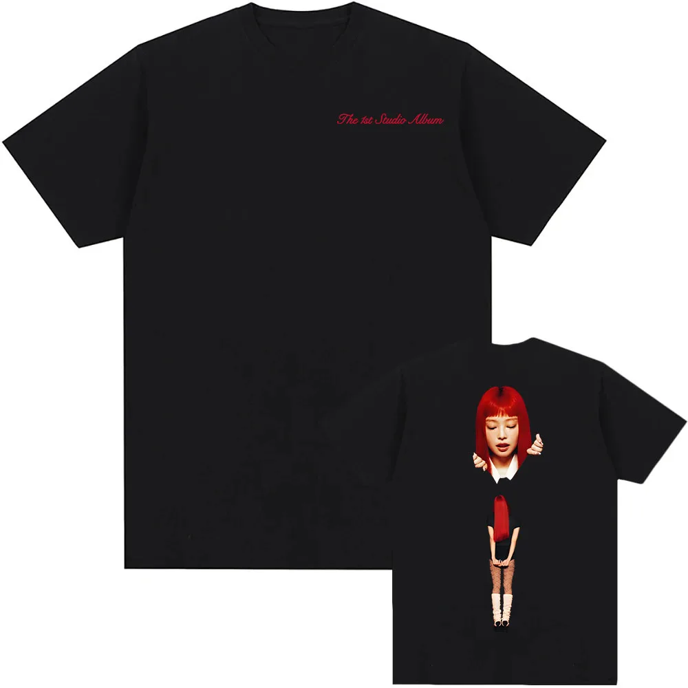 Jennie Ruby The 1st Studio Album T-shirt Print Unisex