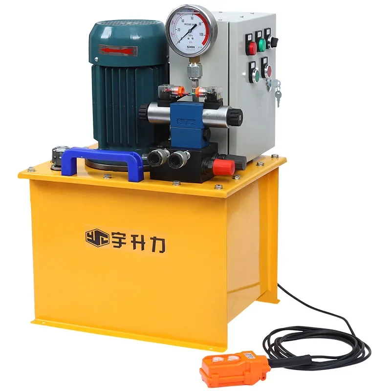 Hot sale Dual solenoid valve directional convenient multi-functional hydraulic tool oil pump