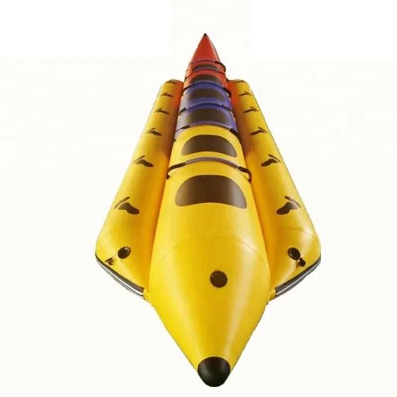 Six People 6 Persons Inflatable Banana Boat For 6 Person Rafting Boat