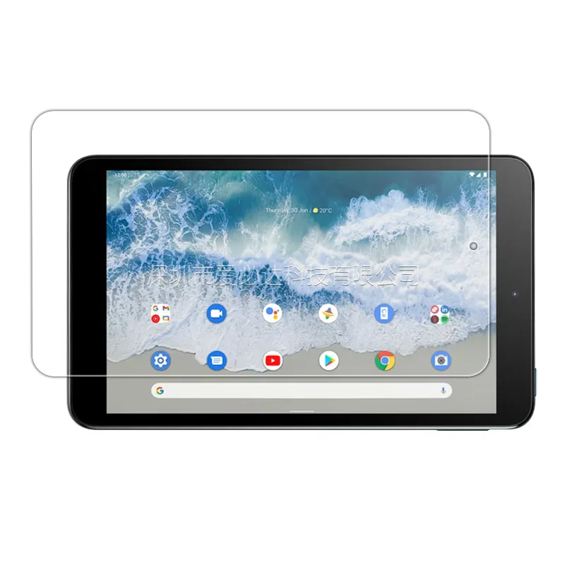 2 ชิ้นกระจกนิรภัยสําหรับ Nokia T10 8.0 นิ้ว Taclet ป้องกันหน้าจอป้องกันฟิล์ม