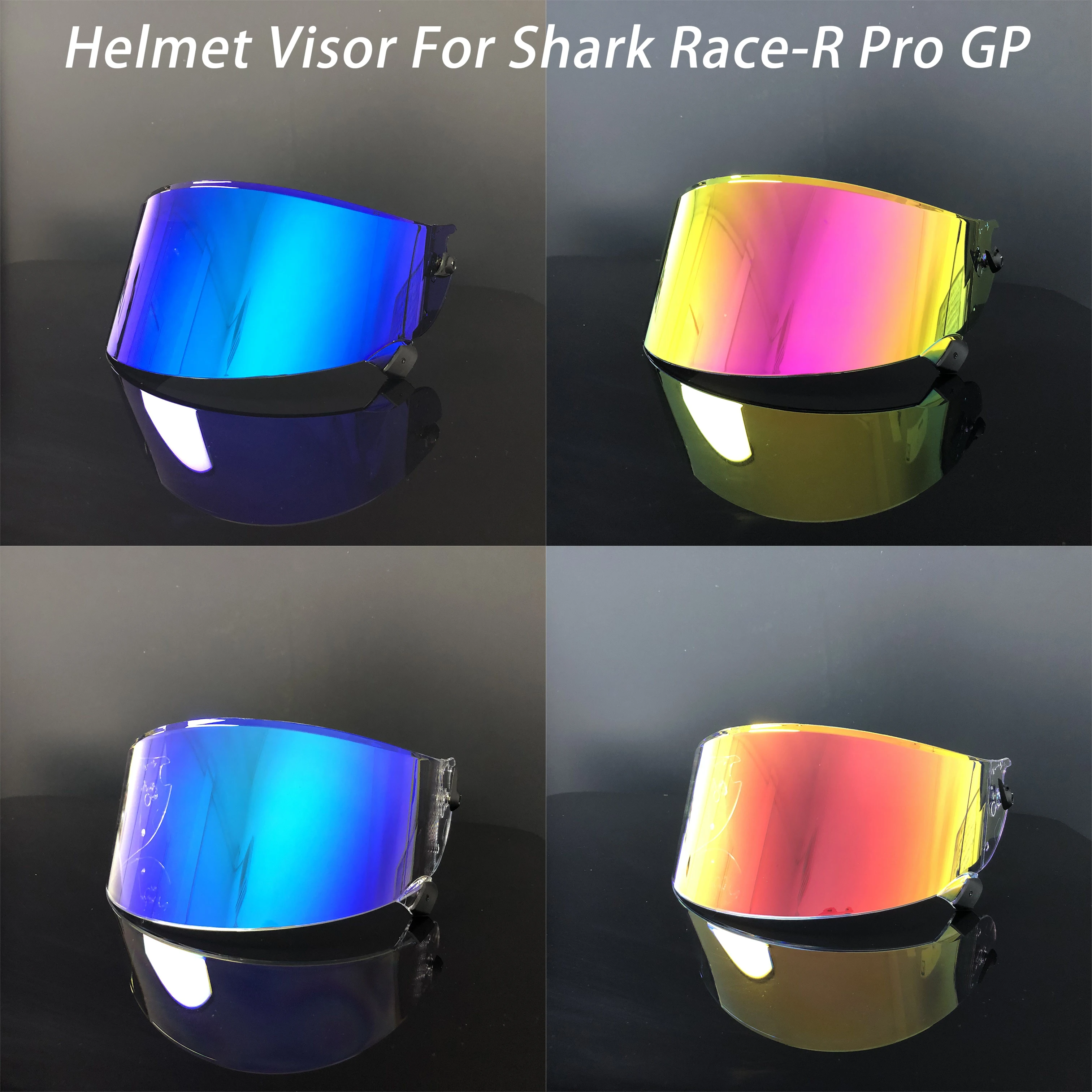 

Мотоциклетные шлемы, козырек для Shark Race-R Pro GP, козырек для линз, защита от ультрафиолета, щиток для лица