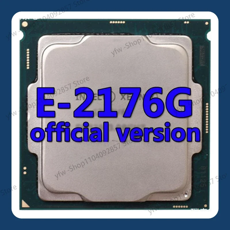 CPU E-2176G CPU 12MB 3.7GHZ 6Core/12Thread 80W official version  Processor LGA-1151 FOR C240 Motherboard