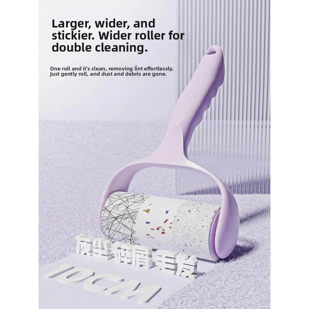Hair Remover Roller Sticky Brush Dust Cleaning Tool for Clothes Hair Removal Paper Roll Replacement Household Cleaning