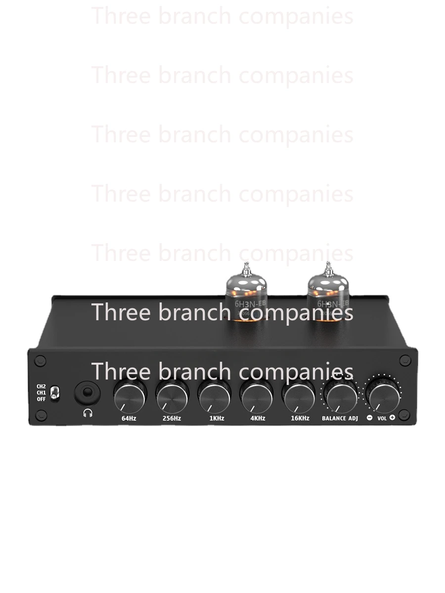 Fancier Grade Liner Headphone Amplifier Balanced Output Integrated Machine Eq Multi-Band Adjustable Tube Preamplifier