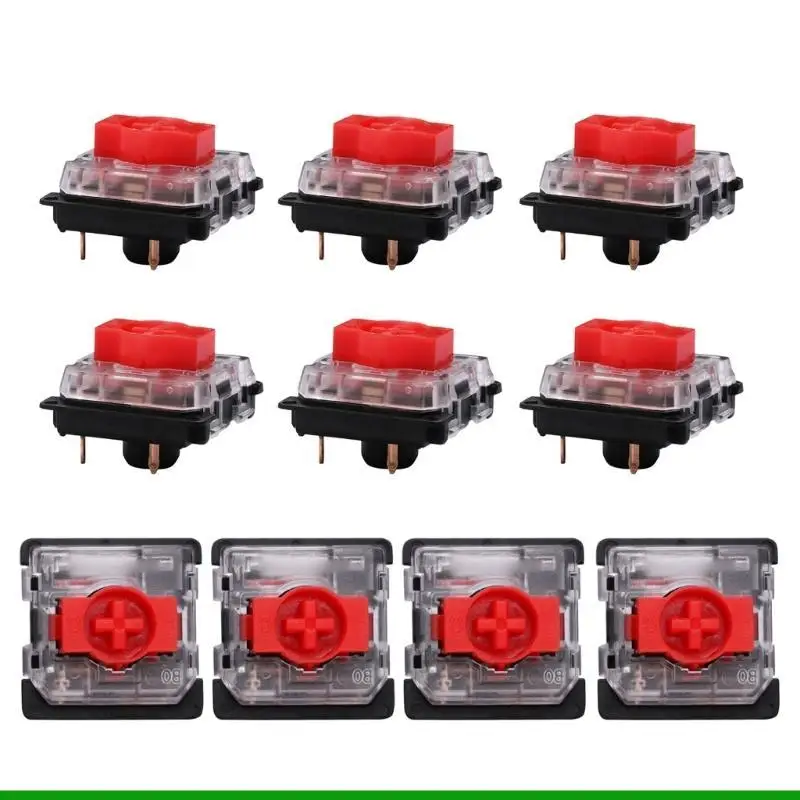 U55C KS-27  Switch Red Blue Brown  Switches Ultra-Slim Low Profile 10PCS/Set