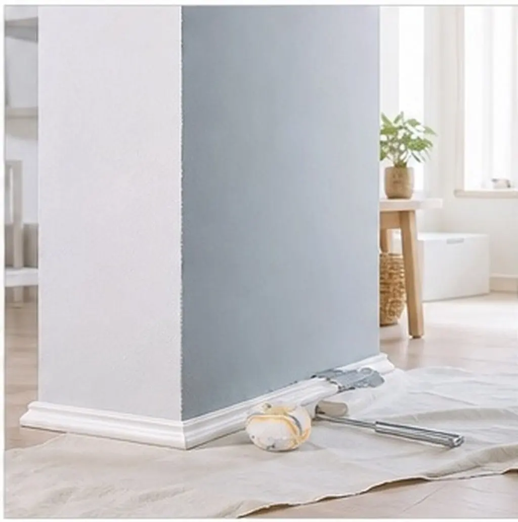 1Set Small Paint Roller Brush Dual Head Corner Painting Tool Portable Wall Roller Paint Supplies for Precise Edges Trim Painting