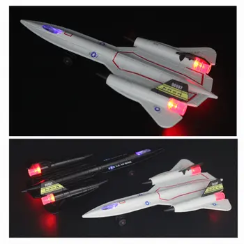SR-71黑鳥美國偵察機戰鬥機模型飛機聲光兒童玩具擺飾收藏禮品 12 最佳銷售 SR71黑鳥 - №7