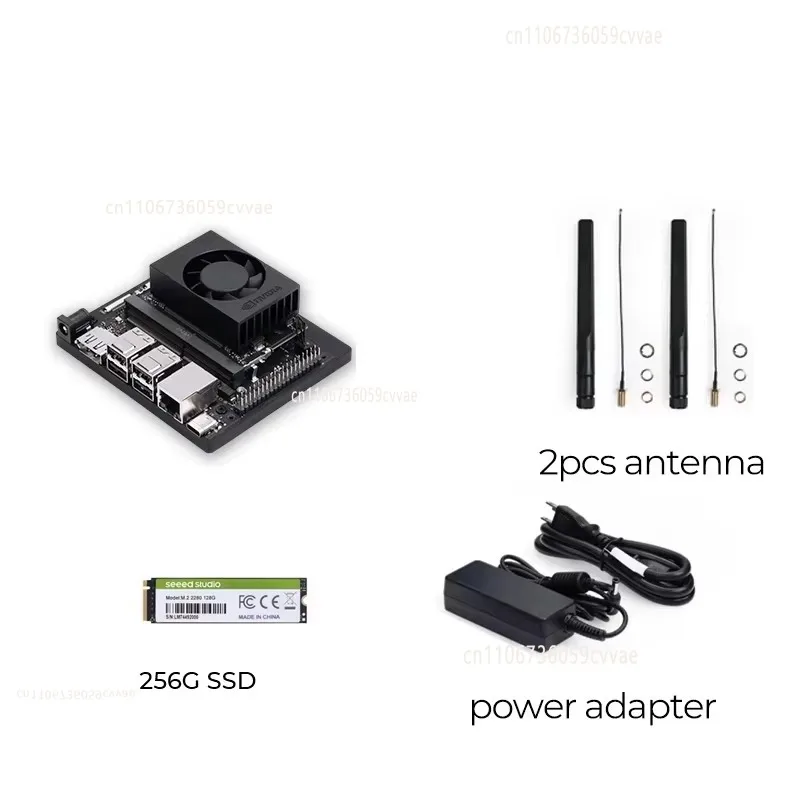 For NVIDIA Official Jetson Orin Nano Super Developer Kit 8GB 67 TOPS AI Performance Module WiFi USB 3.2 Gen 2 Port M.2 Key M