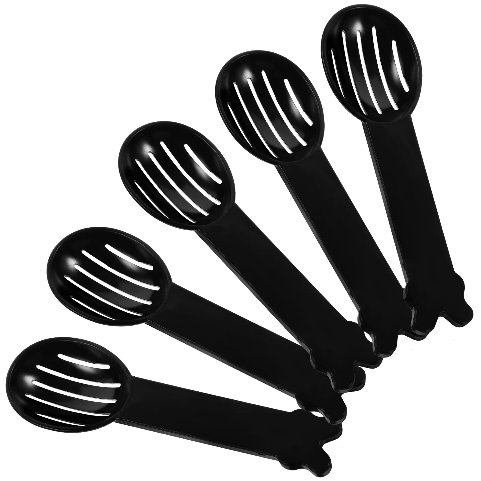 

5pcs Hamster Tool Durable Spoon Small Bathtub Sand Shovel Feeding Long Life Small Pet Bathtub Colander Spoons Pet Supplies