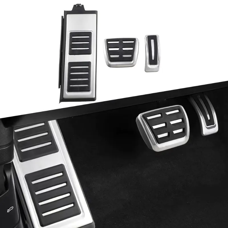 

Ingenious-For A6 E-TRON Q6 E-TRON Q8 E-TRON 2025 2026 Car Pedals Footrest Brake Gas Fuel Pedal Covers Accessory Set