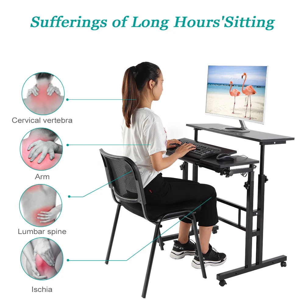 

Adjustable PC Desk Multi Purpose PC Table Computer Table Multi purpose Height Laptop Desk Table
