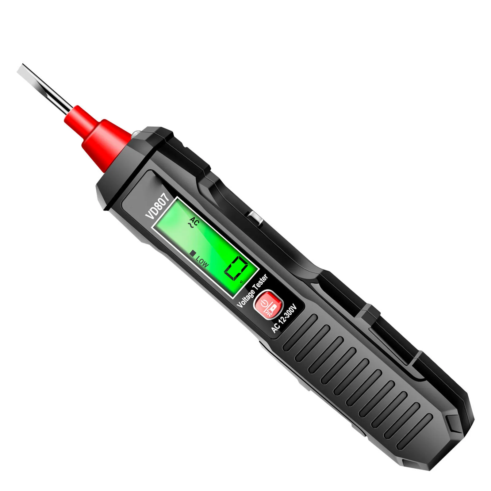 ANENG VD807 Spannungsprüfer, multifunktionaler Spannungsdetektorstift, AC12-300 V, Testerstift, LCD-Display, berührungslose Spannungserkennung
