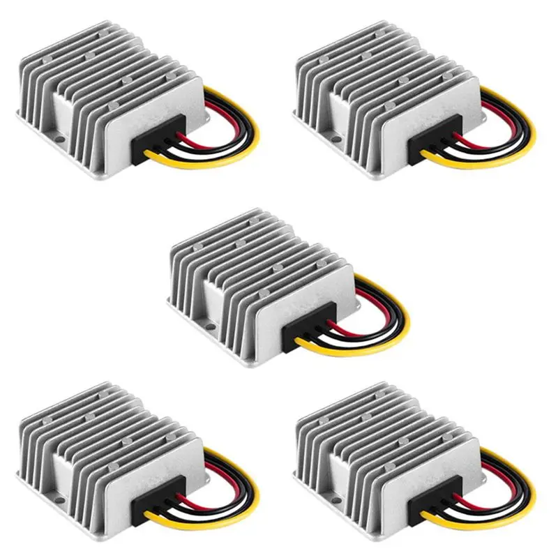 AT44-5X 24V To 12V 30A 360W DC DC Converter Step Down 24 Volt To 12 Volt Buck Regulator Voltage Transformer