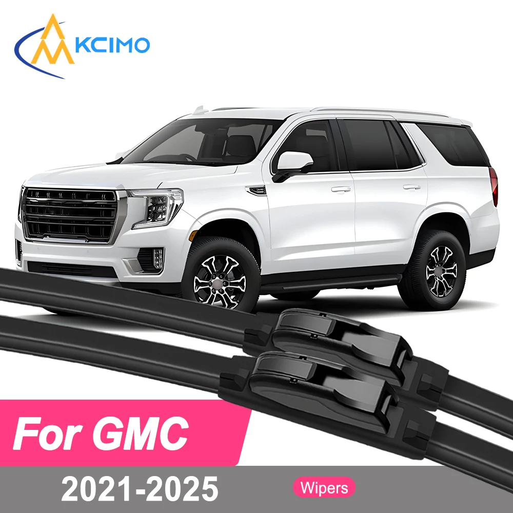 

Premium Rubber Durable Silent Windshield Wiper Blades 2pcs for GMC Yukon 2021-2025 Chevrolet Tahoe Front Wiper Blades Set