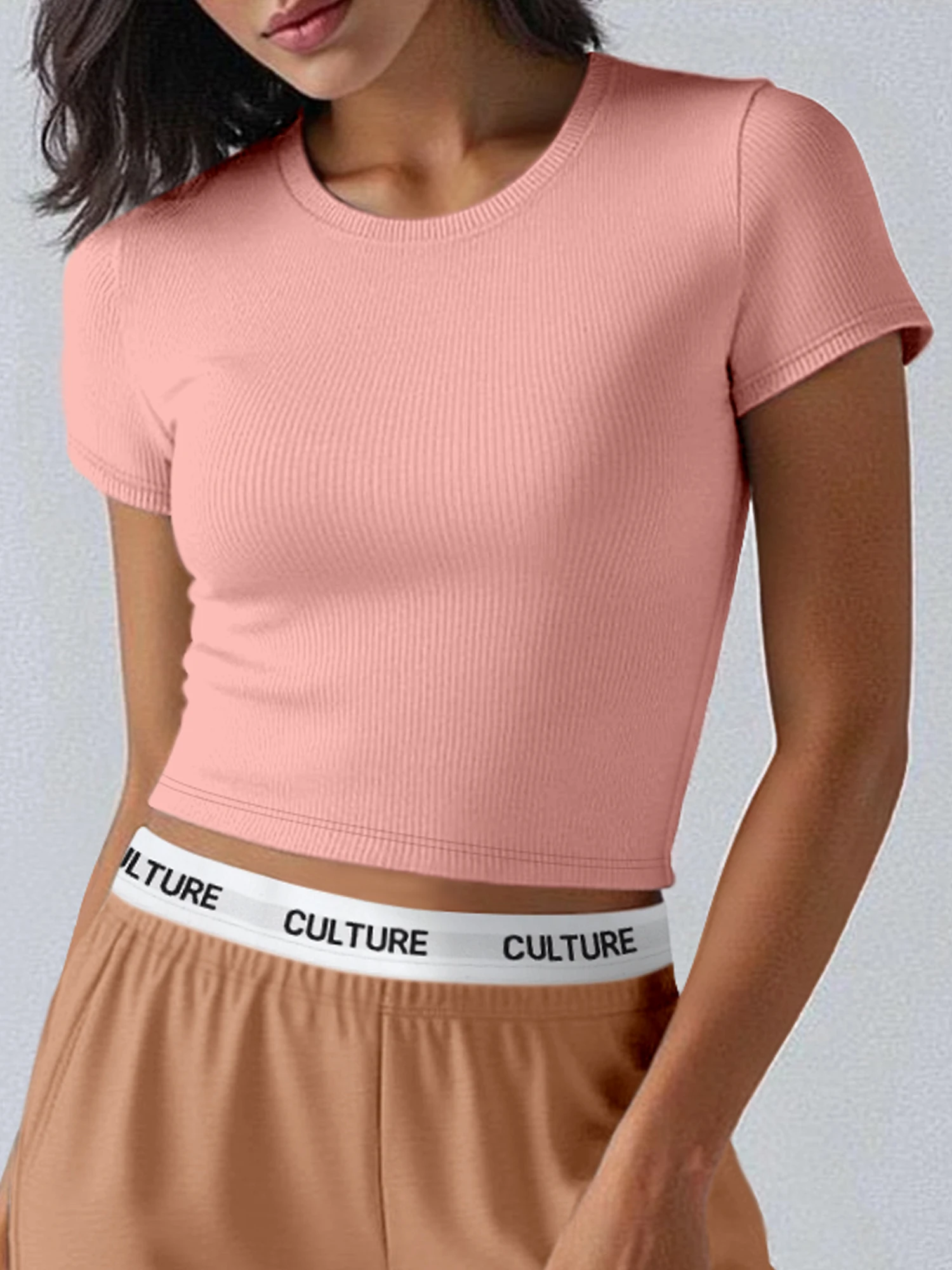 Top cropped versátil com gola - Undershirt Crew Neck avaliação e preço