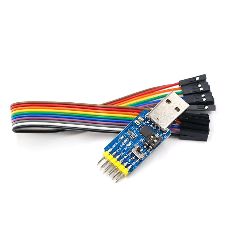 CP2102 USB-UART 6-in-1 Multifunctional(USB-TTL/RS485/232,TTL-RS232/485,232 to 485) Serial Adapter forArduino image 3