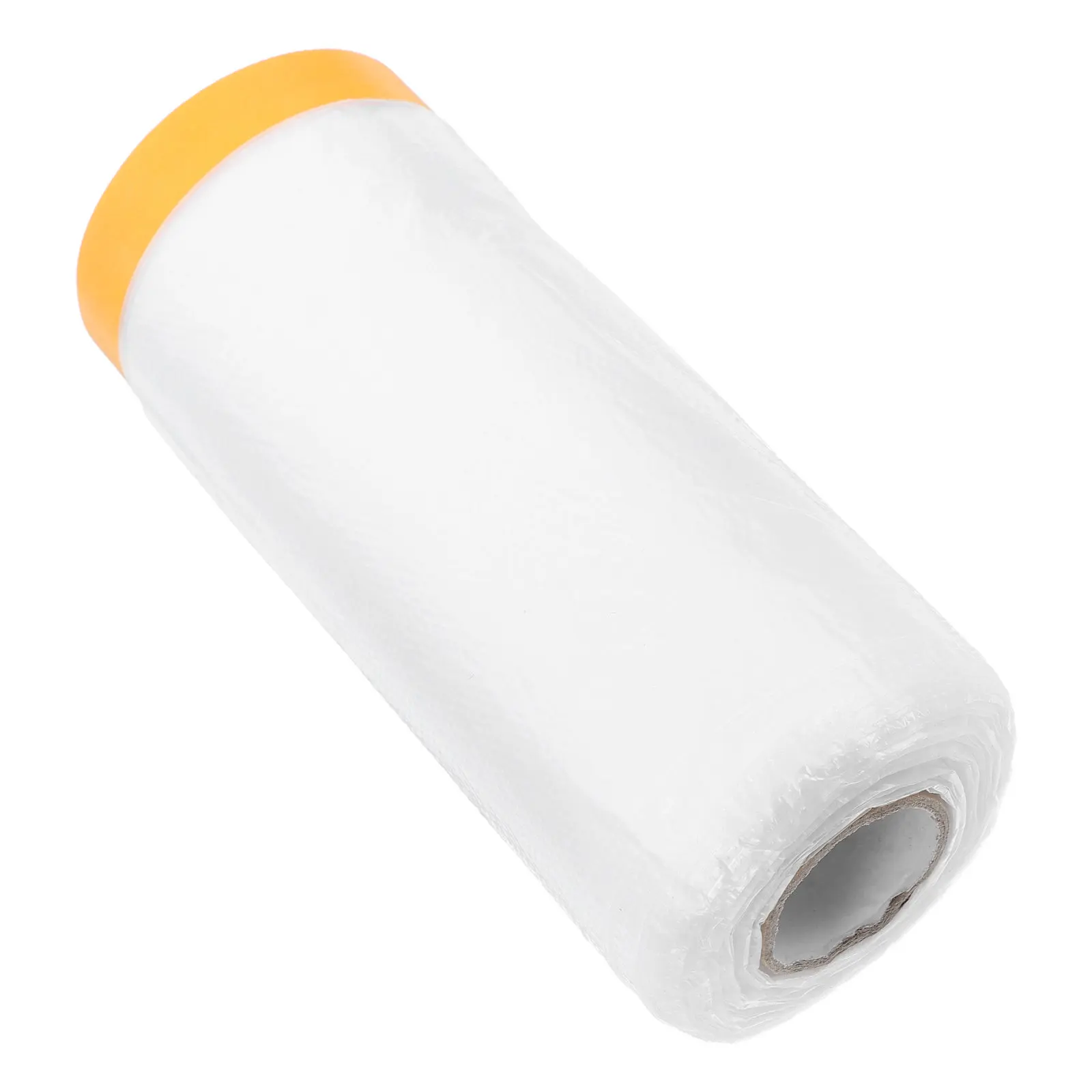 Window Insulation Kit 1 Roll Clear Pe Film with Positioning Tape for Cold Weather Protection Winterize Windows