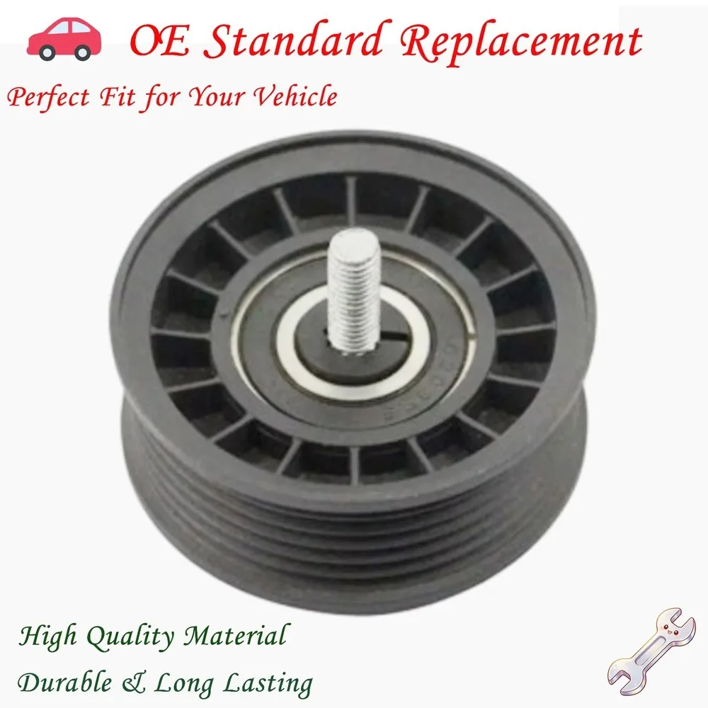 A2762020119 V-Ribbed Belt Guide Pulley for Mercedes-Benz C-Class W204 W205 CLS X218 E-Class W212 S212 C207 GL-Class X166