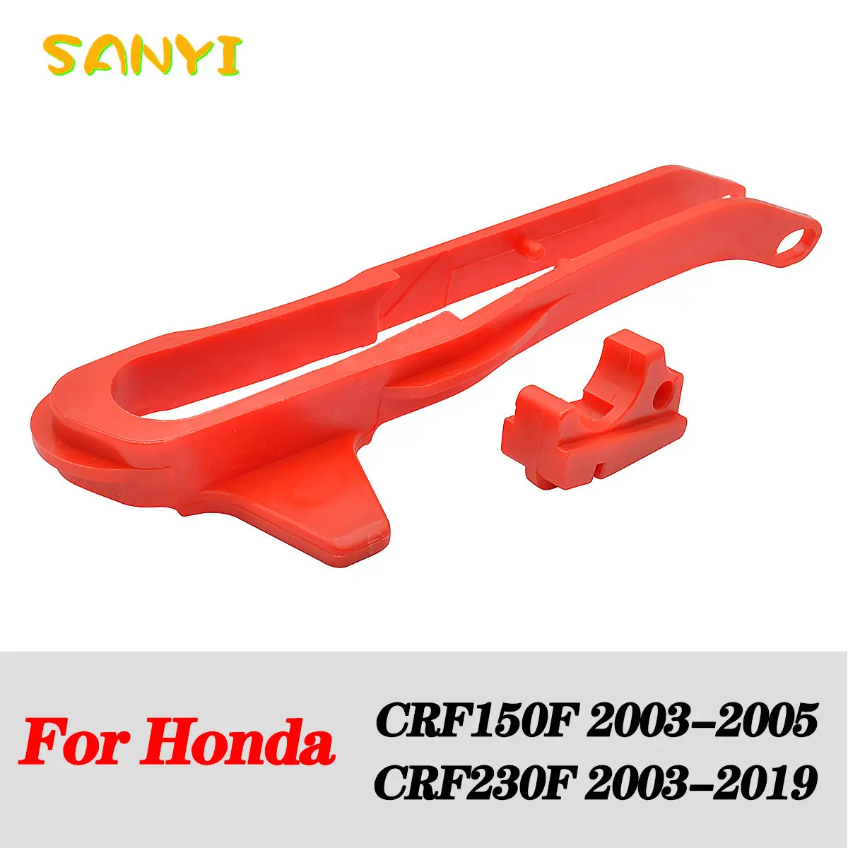 Motorcycle Plastic Guide Chain Glue Slider Guard For Honda CRF 150F 230F CRF150F CRF230F 2003-2016 2017 2018 2019 Dirt Pit Bike