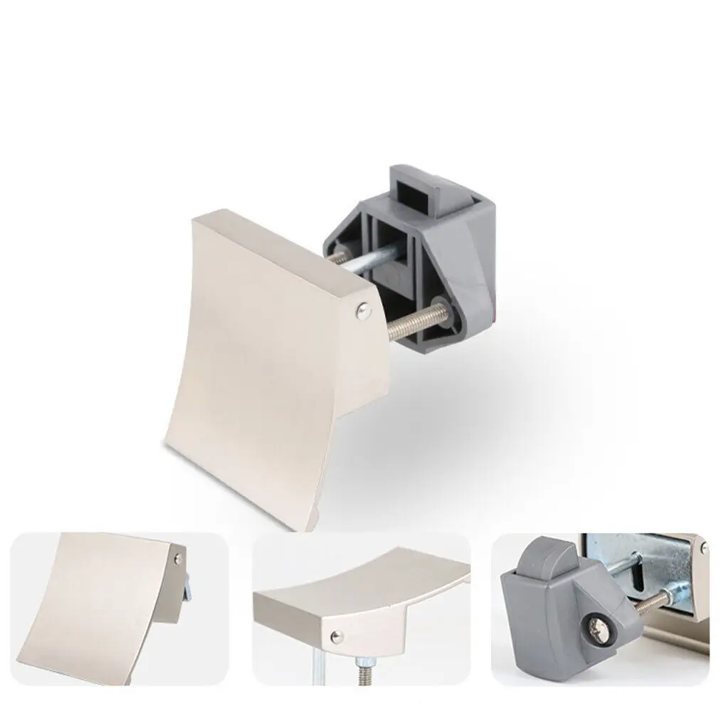 Door Cupboard Latch Knob Square Shape Handle Push Locks for Caravan RV Marine