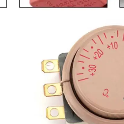 Home Appliance Repair Brown Refrigerator Thermostat Robust Refrigerator Parts Reduced Energy Consumption Long Probe Length