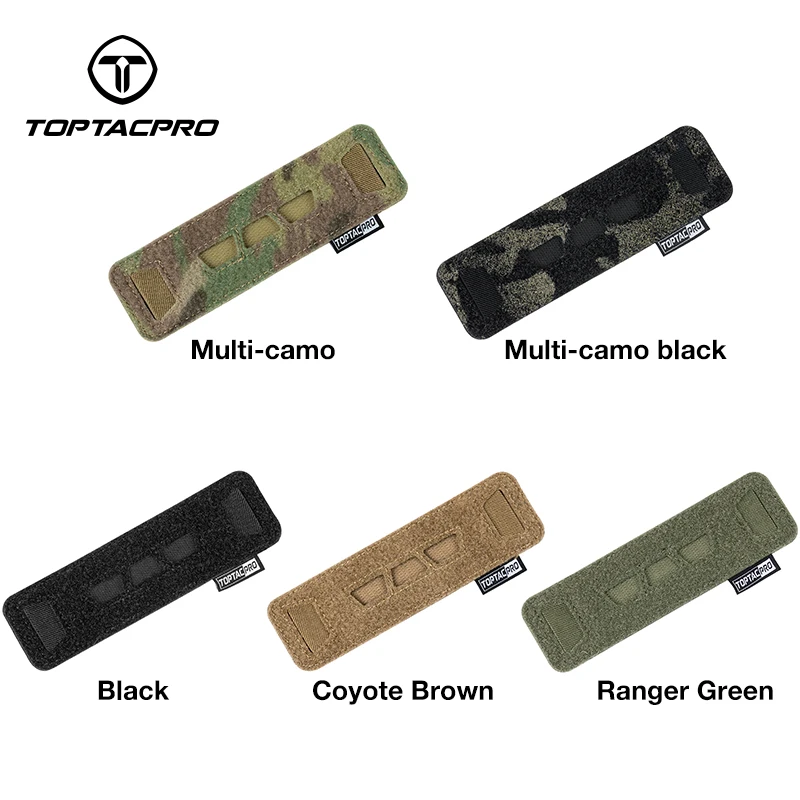 TOPTACPRO Tactical Glow Sticks Pouch  Laser Cut Hook & Loop Pouch  Light Sticks Holder Carrier 8509