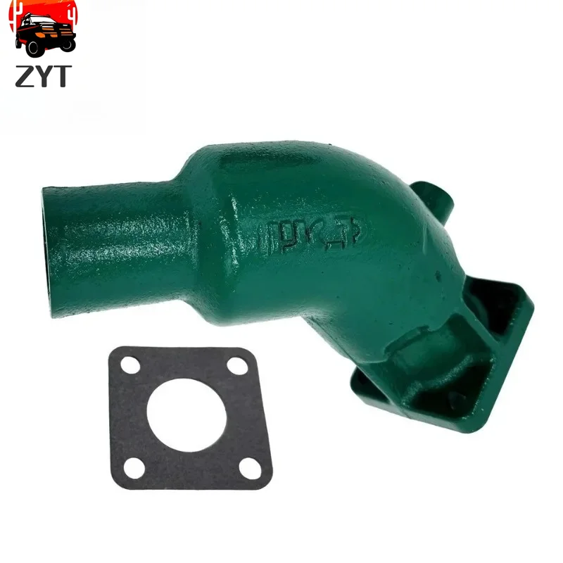 Brand New Cast Iron/Stainless Steel Exhaust Elbow 21190094 861906 For Volvo Penta D1 D2 MD2010 MD2020 MD2030 MD2040 Boat Engine image 2