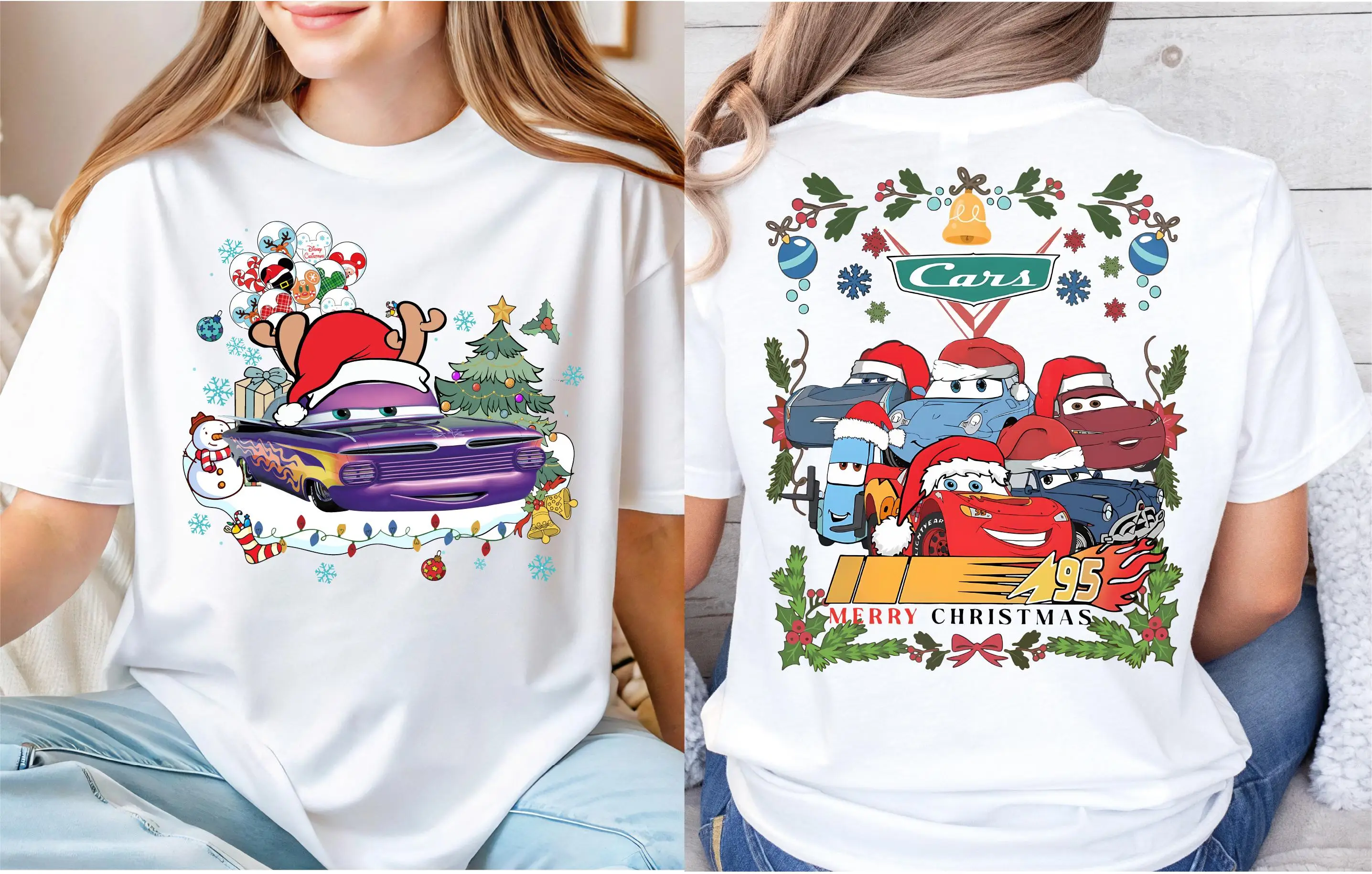 Cars Christmas Shirts, Disney Christmas Matching Shirts, Disney Christmas Holiday Shirts, Disney Christmas Travel Shirts