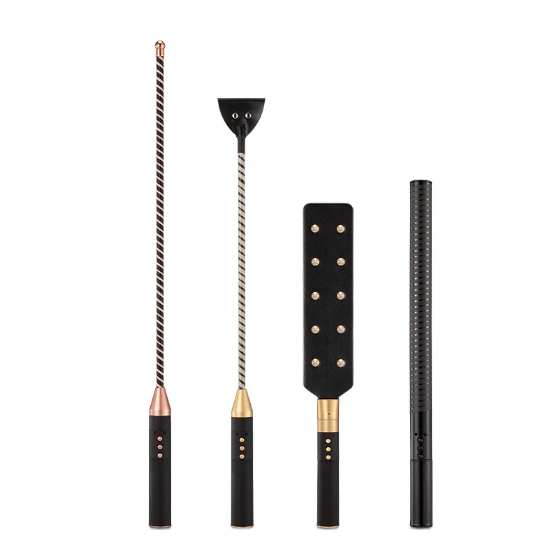 Lover flirting Electric shock stick baton whip Erotic Electric shock flirty rhythm SM Props Adult Sex toy