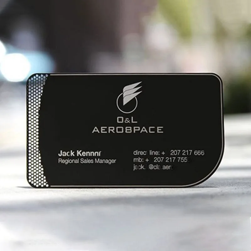 Custom.Membership Card Making High-Grade Metal Card Holder Custom Frosted Relief Points Storage Card VIP Fitness Beauty Card