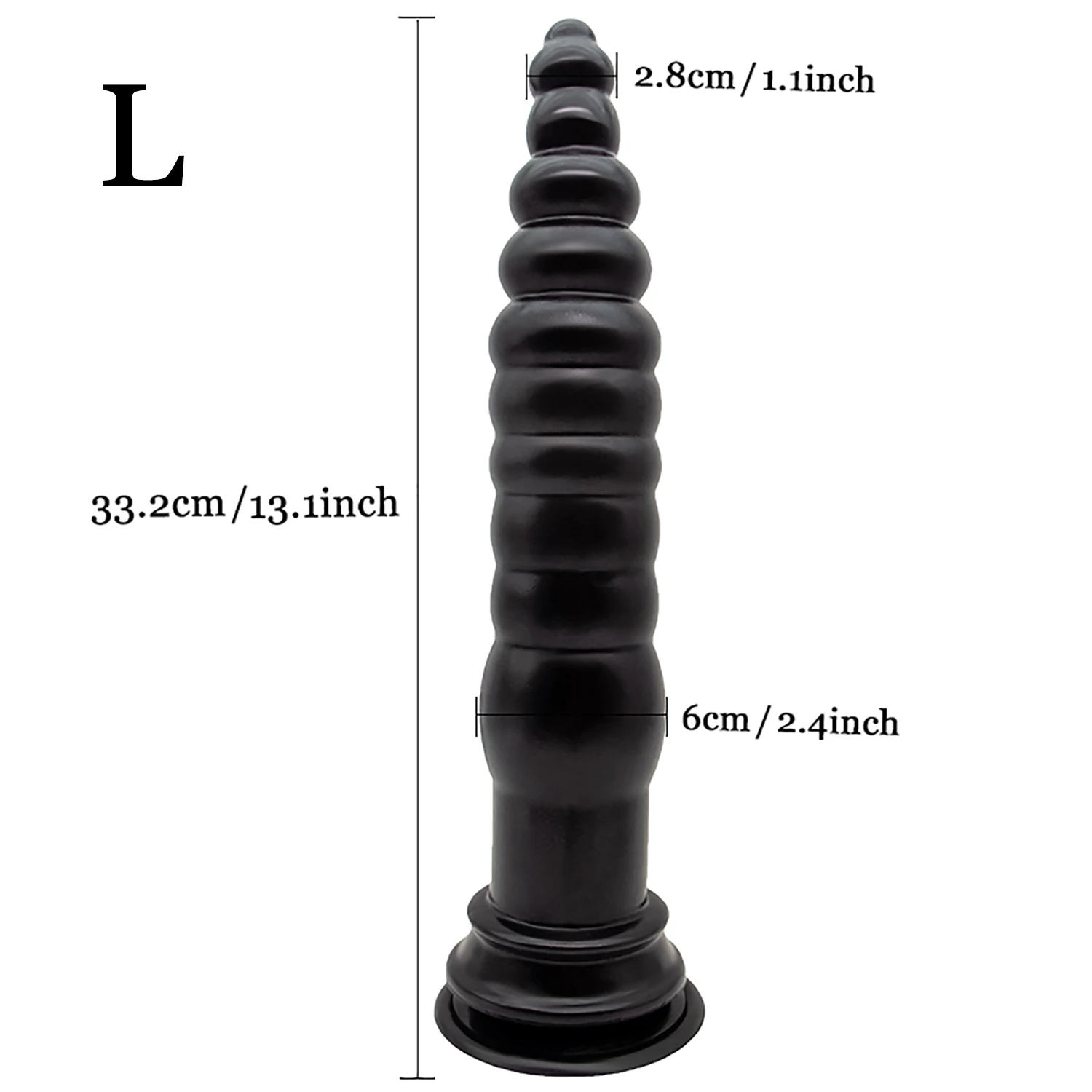 Oversized Anal Plug Dildo Stimulate Anus Vagina Big Butt Plug Soft Penis Long Anal Dilator with Suction Cup Sex Toys Masturbator