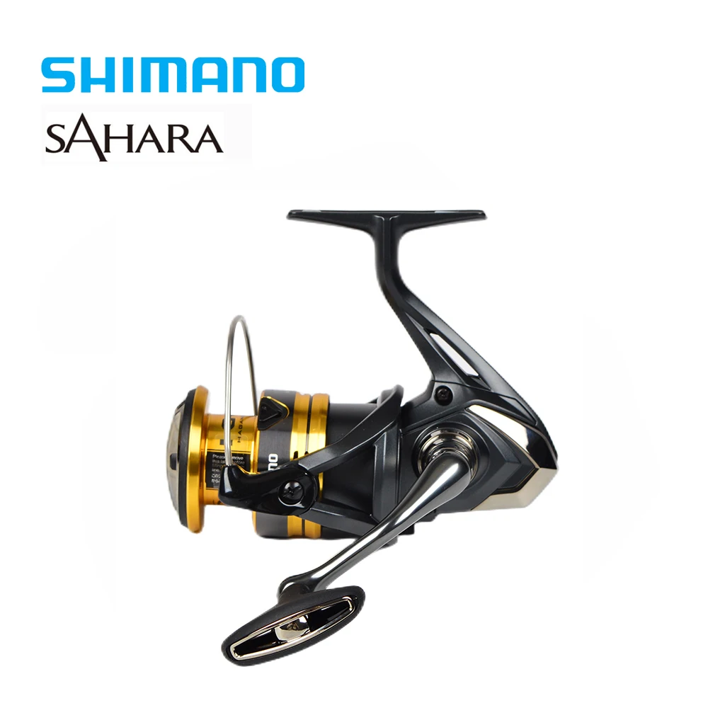 SHIMANO 2022 Original SAHARA FJ 500-4000XG Spinning Fishing Reel AR-C Spool SILENTDRIVE HAGANE Gear Saltwater Fishing Tackle