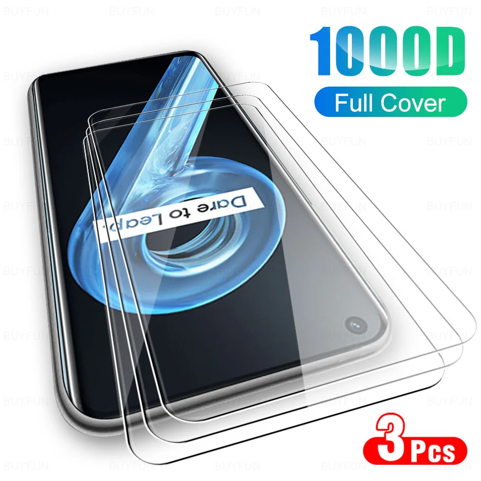 3PCS Tempered Glass For Realme 9i 6.6" Screen Protector For OPPO Realme9i 9 i Realmy 9i RMX3491 Safety HD Protective Film Cover