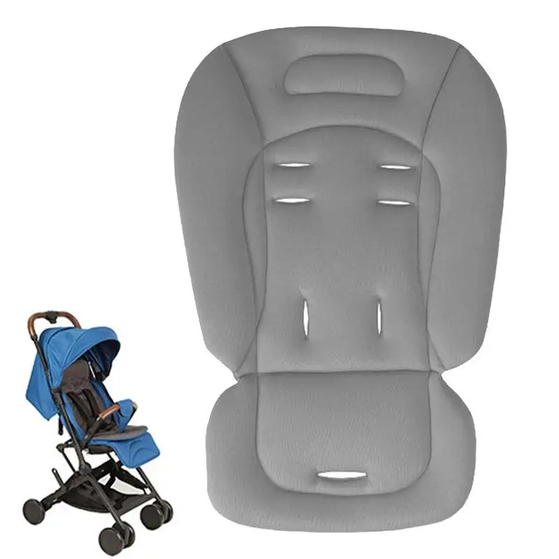 

Stroller Seat Cushion Baby Comfort Support Cushion Comfortable Extra Soft Cotton Dirt Resistant Waterproof Compatible Stroller