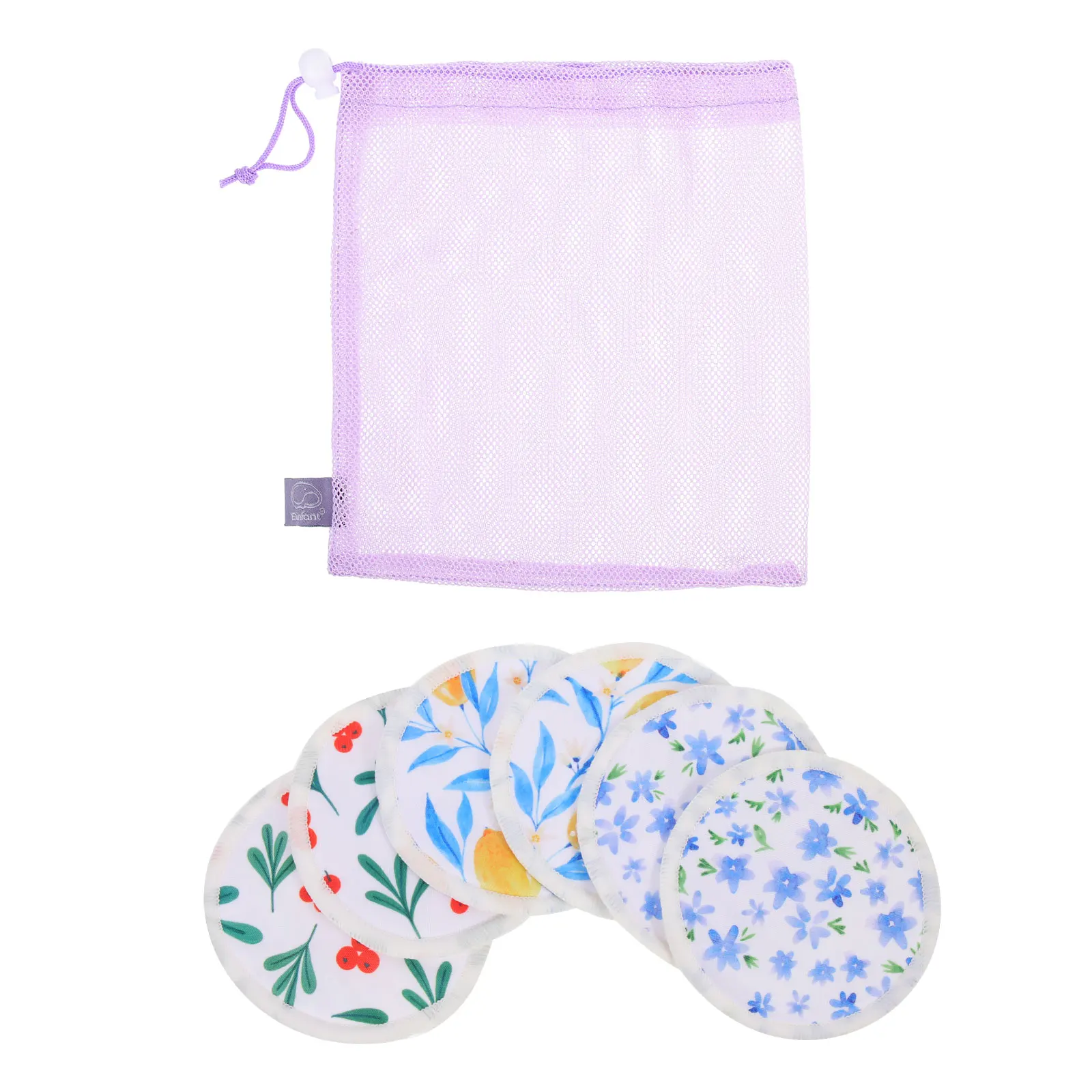 

Nipple Nursing Pad Mother Polyester Cotton Printed Tpu Coated Cloth Washable Pads