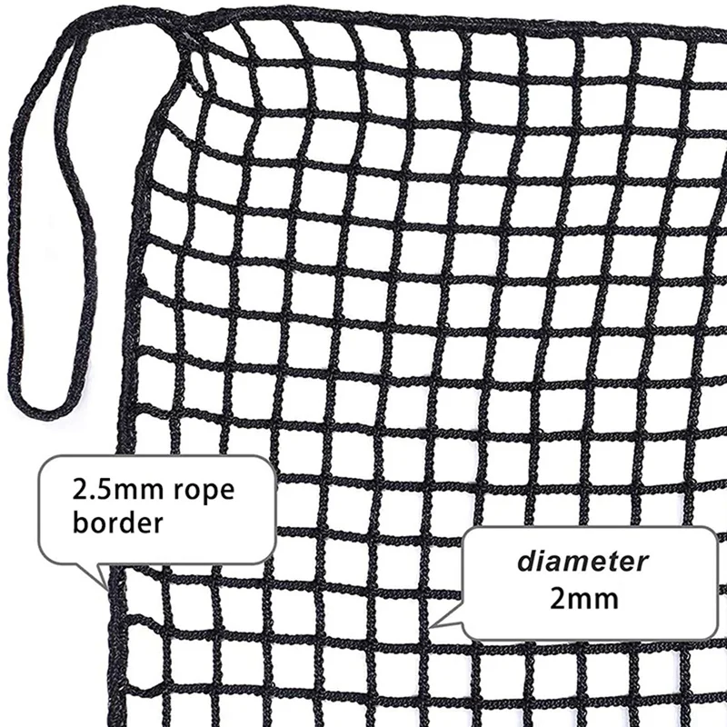 4X Golf Sports Practice Barrier Net, Golf Ball Hitting Netting, Golf High Net, Heavy Duty Golf Containment Net