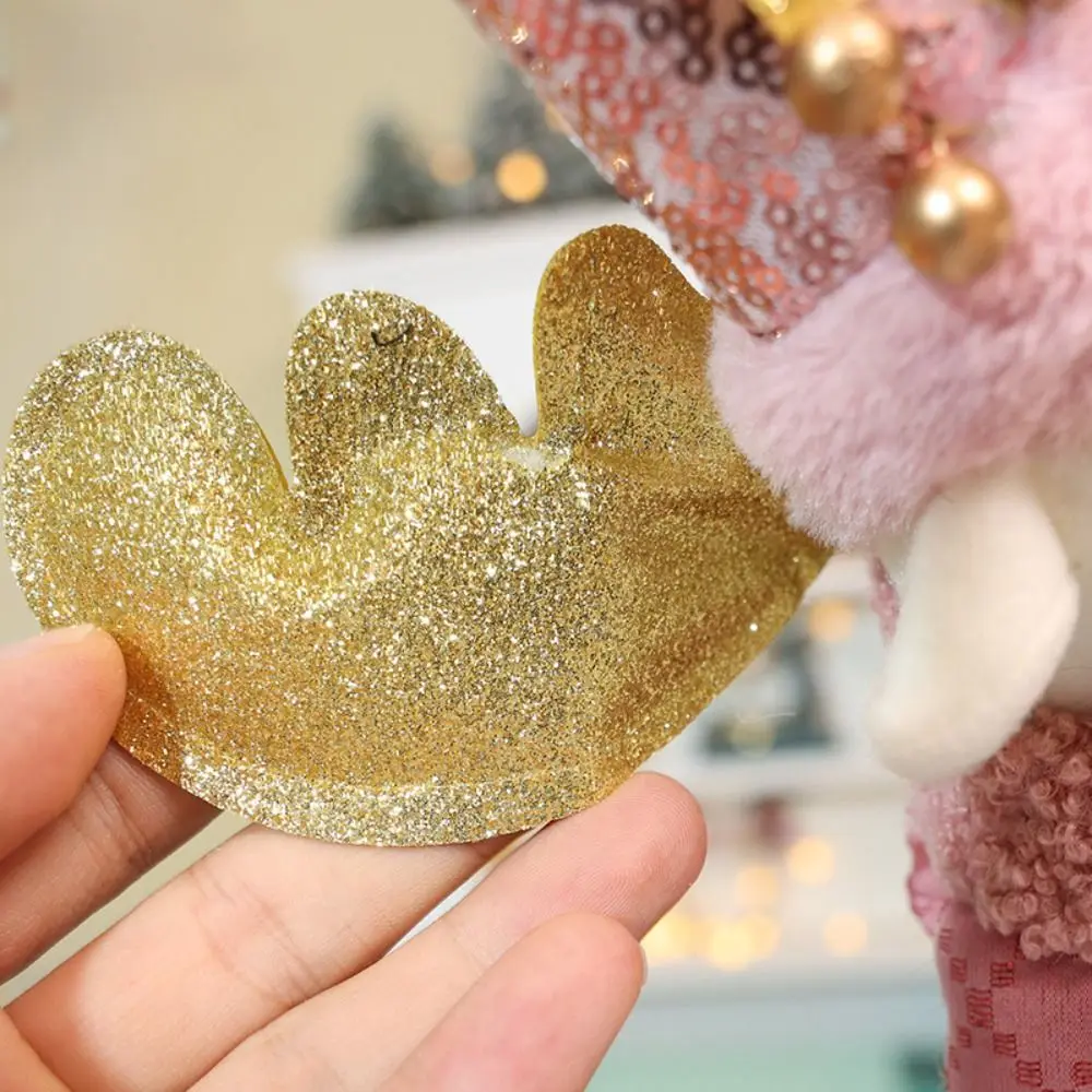 جديد عيد الميلاد ثلج تلسكوبي دمية نافذة المشهد عيد الميلاد الديكور عيد ميلاد سعيد هدية محبوك الأيائل دمية ديكور المنزل