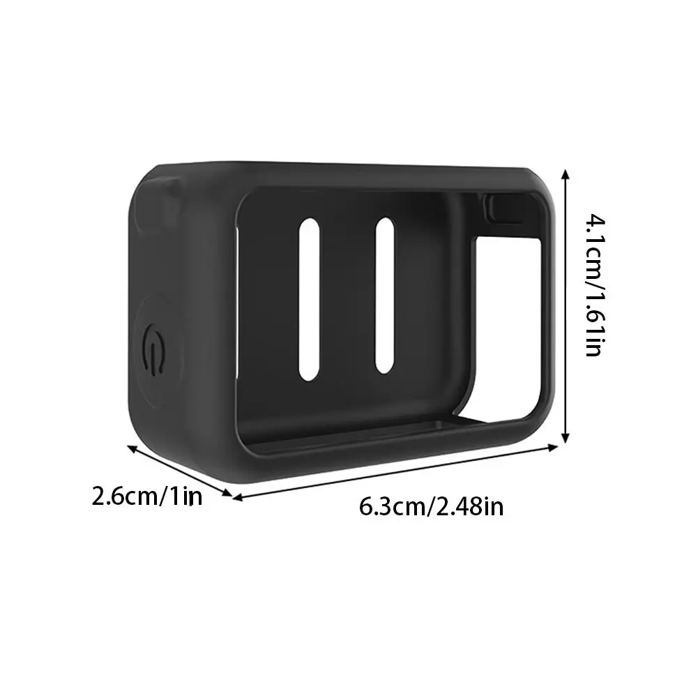 เคสป้องกันซิลิโคนสำหรับดีไอ ออสโม นาโนป้องกันรอยขีดข่วนกันกระแทกกล้องตัวป้องกันฝาครอบอุปกรณ์เสริมกล้อง