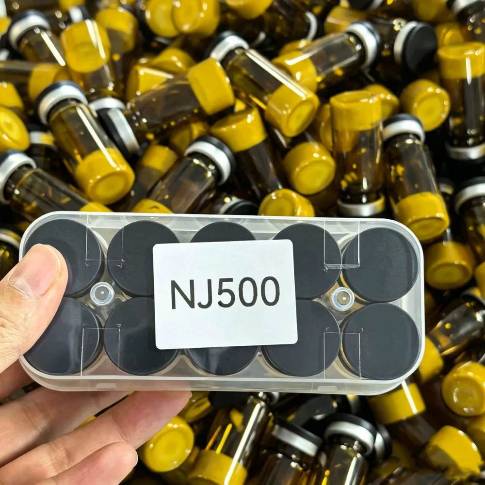 (Hat Color Is Random) High-quality Freeze-dried Powder: NAD + 1000 mg) - 1 Box of 10 Bottles. Repair Skin Damage, Provide