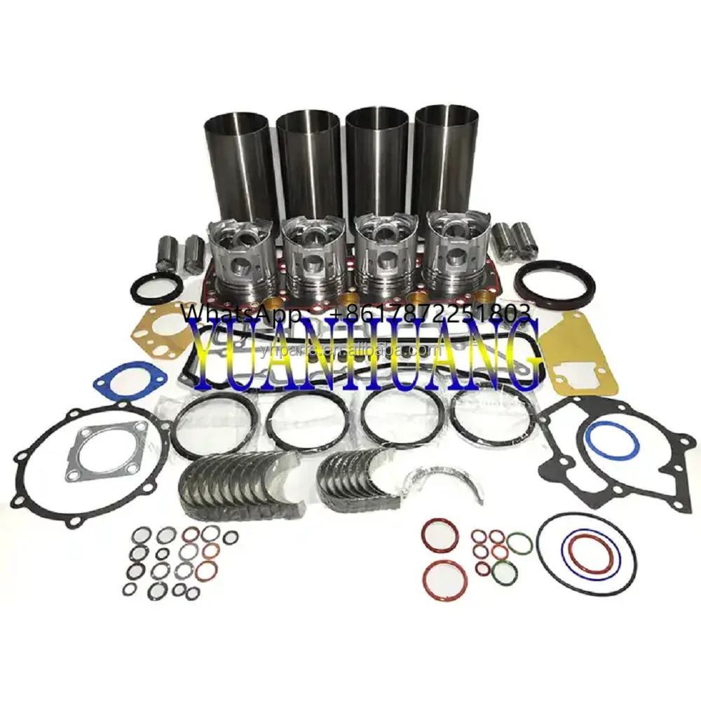 

3L Rebuild Kit With Piston Ring Cylinder Gaskets Piston Bearings for Car Engine