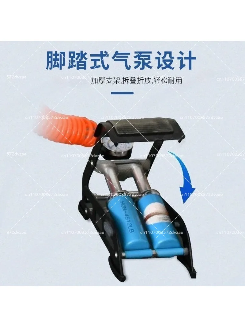 50mm Caliber Pedal Pressurized Withdrawal Device - Nitrogen Container with Pump for Home Brewing And Beverage Carbonation