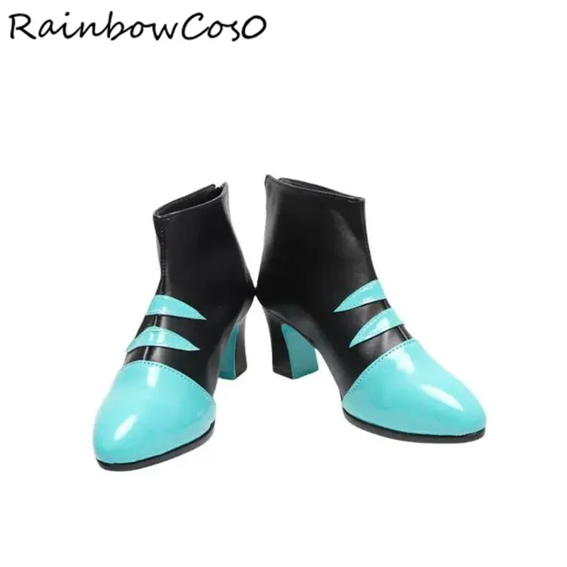 

Vox Обувь для косплея Сапоги Игра Аниме Вечеринка Хэллоуин Рождество РадугаCos0 W4070