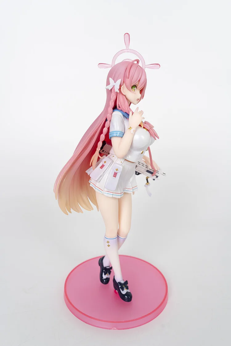 Em estoque arquivo azul urawa hanako anime menina figura 24cm urawa hanako com uma arma modelo ornamentos figuras de ação brinquedos presentes